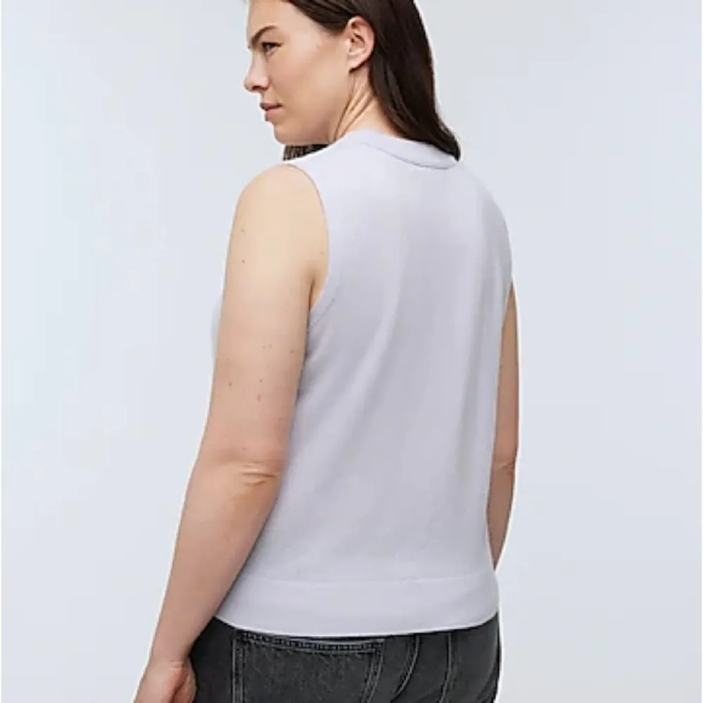 (Re)sponsible Cashmere Crewneck Sweater Vest Size Small - Image 4