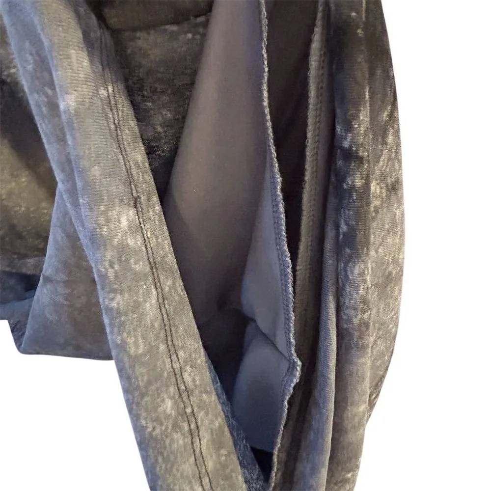 Lovely Day Women's Gray Tie Dye Long Kimono Cardigan and Sleeveless Dress Size L - Image 14