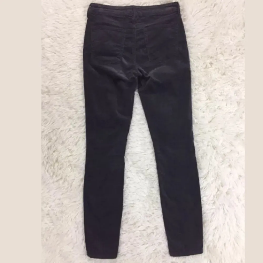 Pacsun Grey Velvet Pants 25 - Image 2