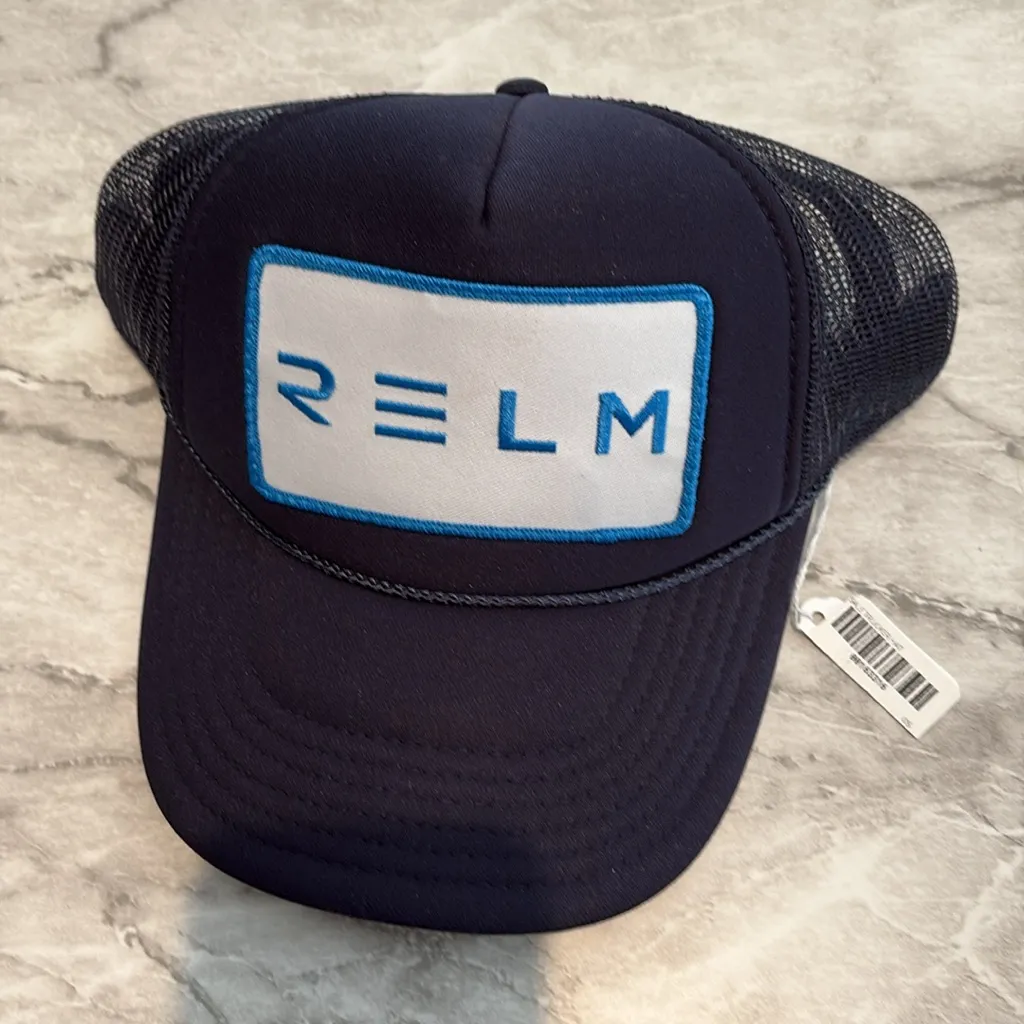 Aviator Nation  Navy Mesh Trucker Hat RELM baseball cap - Image 3