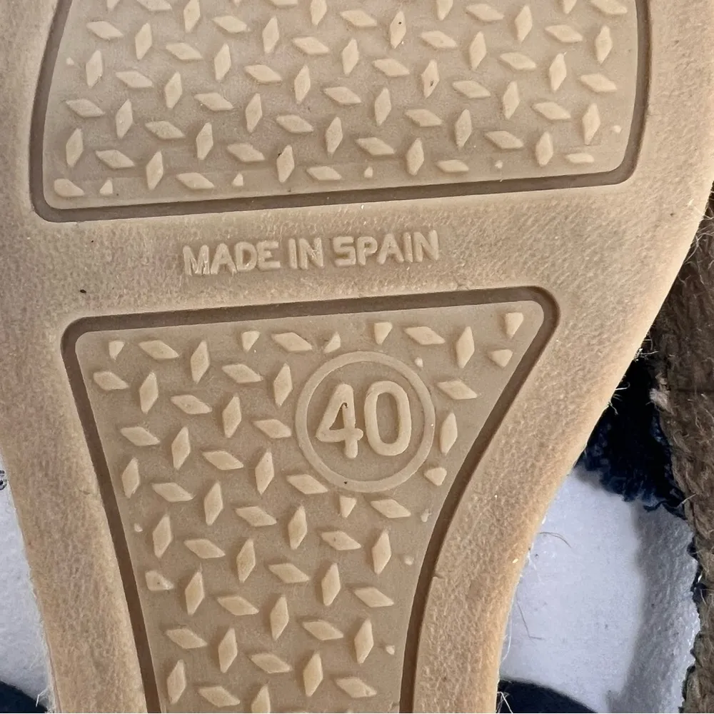 TONI PONS irina wedge in navy Blue Size 9 - Image 6