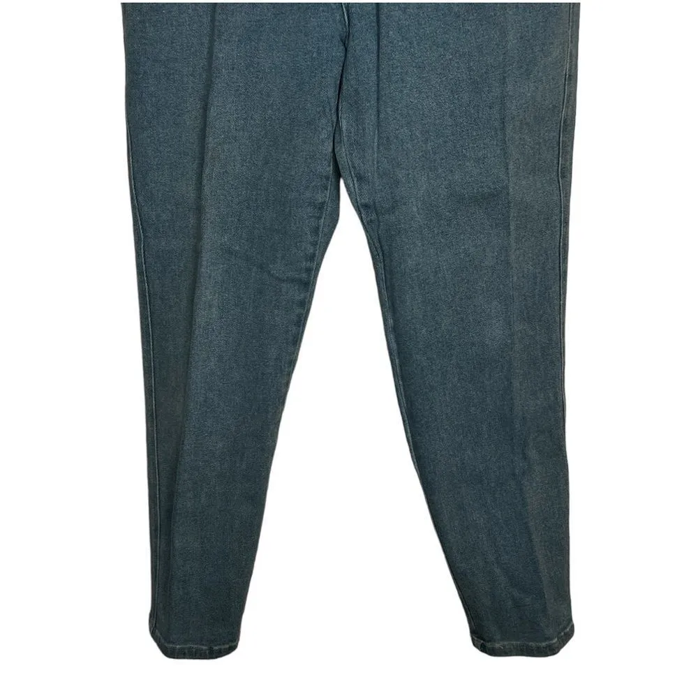Vintage Bill Blass‎ Jeans Blue Size 14P - Image 5
