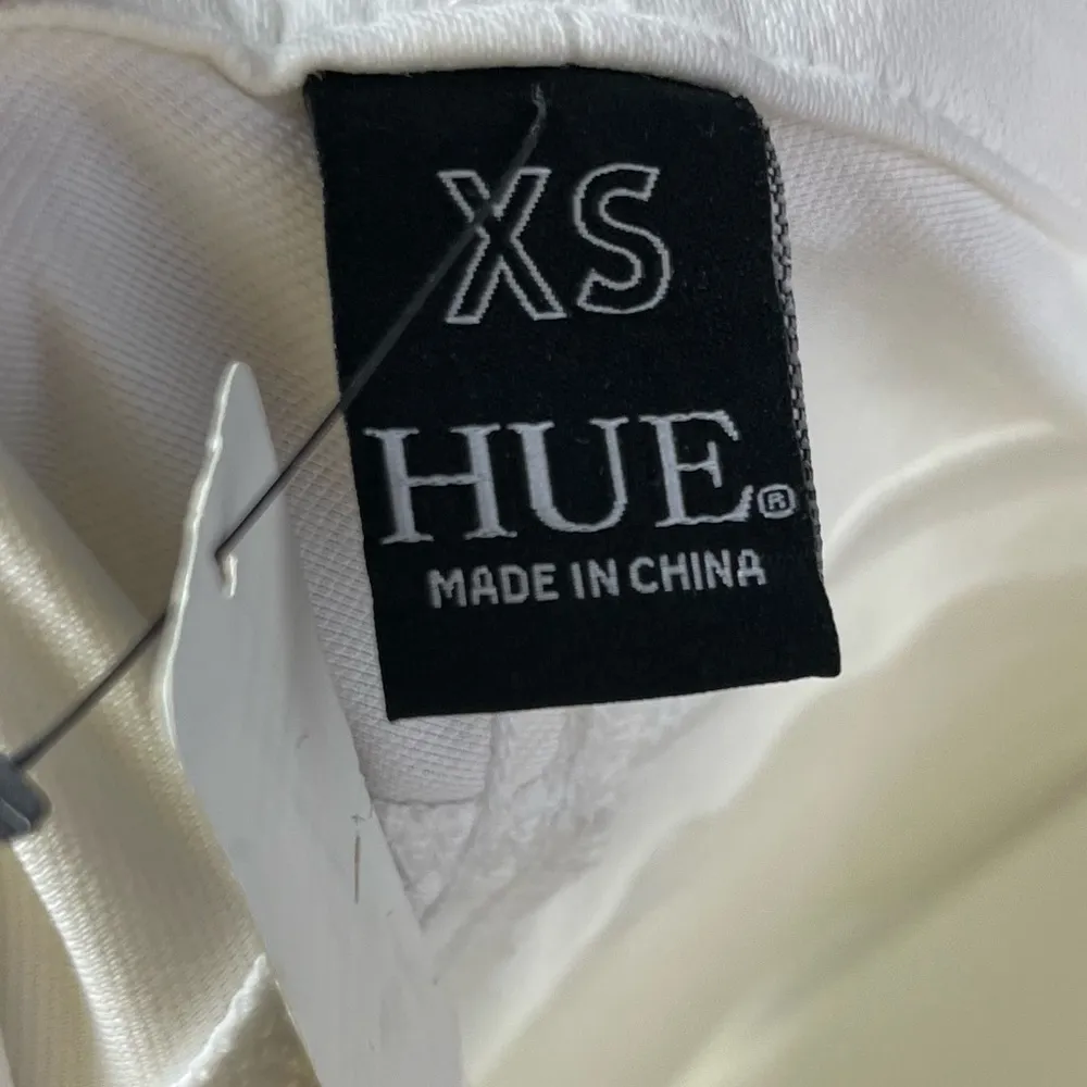 Hue White Pull On Full Length Jegging Leggings XS - Image 4