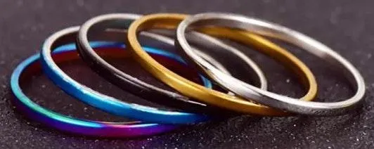 5pcs Multicolor Midi Rings Multiple - Image 3