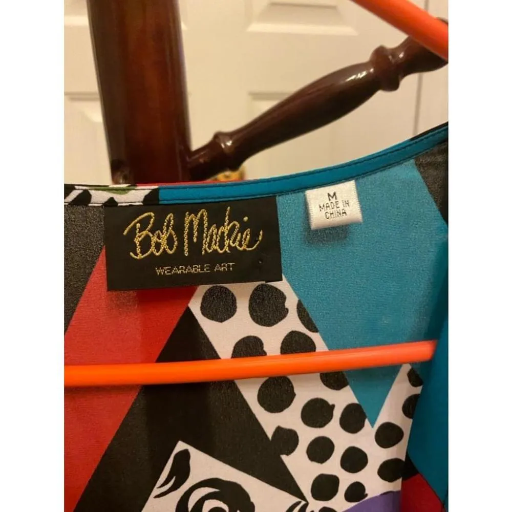 Women's Bob Mackie Multicolor Kimono size M - Image 2