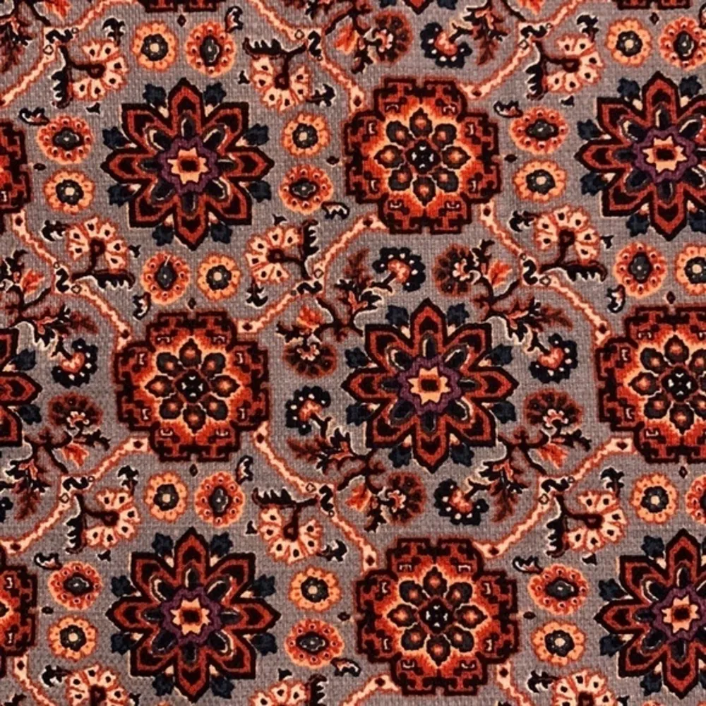 NEW LOFT stretch cotton print pencil skirt 10 - Image 3