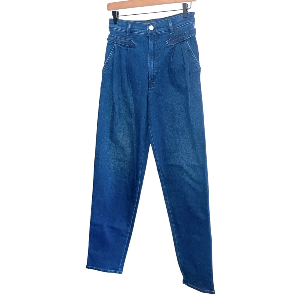 MOTHER The Tabby Tune Up Skimp Jeans Taking Shape Wash Size 27 NWT Blue - Image 2