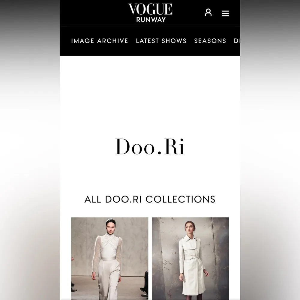 Retail $895 Doo.Ri Mesh Runway Jacket White Size 8 - Image 2