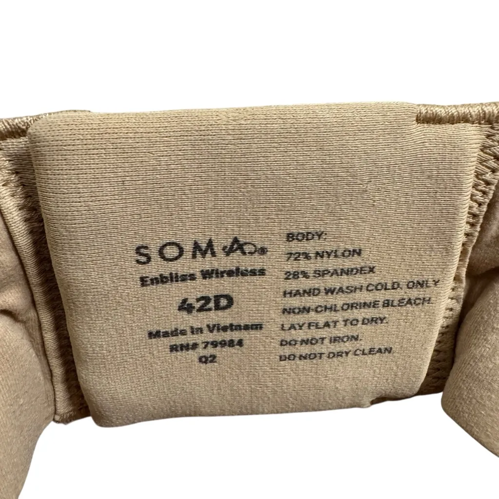 Soma Enbliss Warm Amber Wireless 42D Bra - Image 3