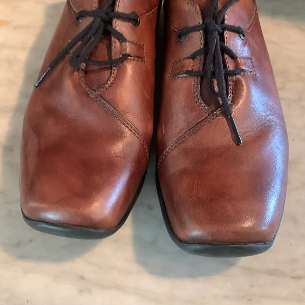 Wolky Brown Leather Shoes Size 40 - Image 6