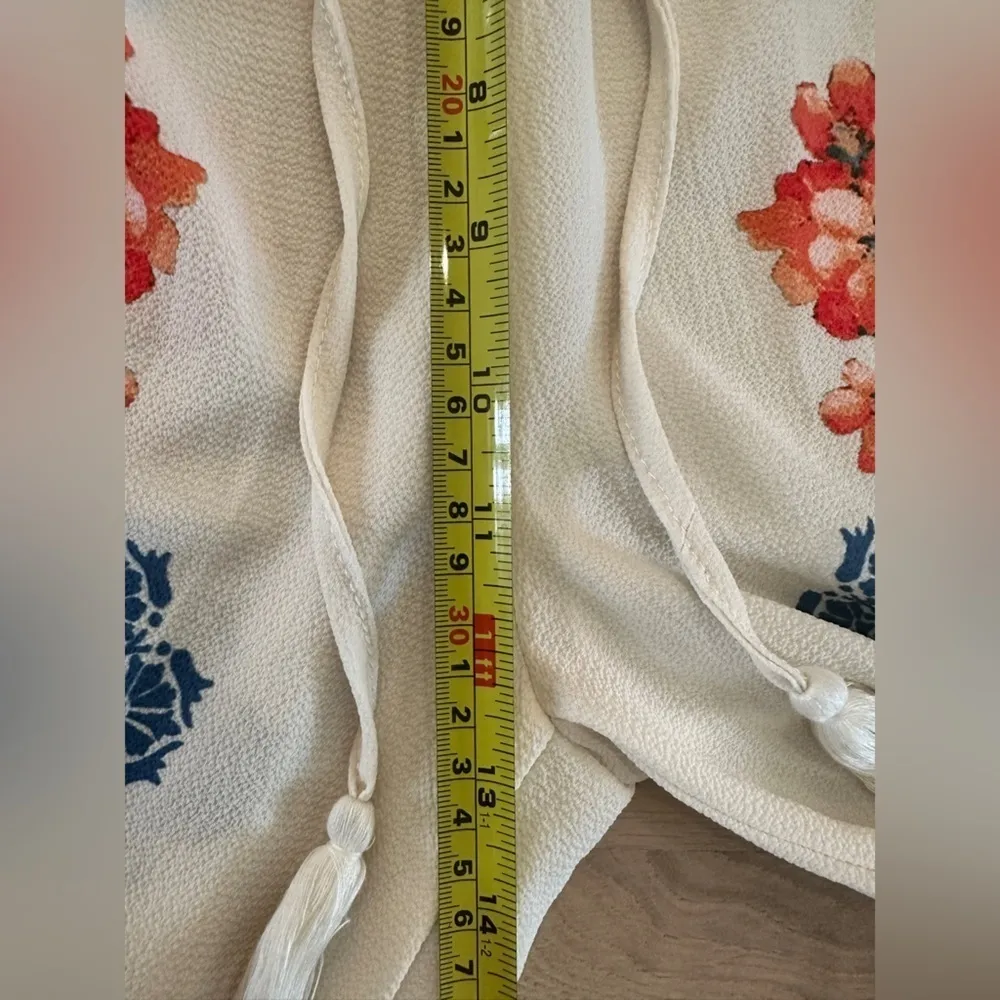 Flying tomato flowy wide leg floral pants sz S - Image 6