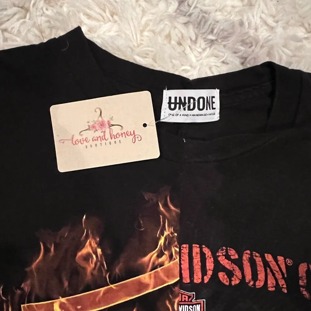 NWT Harley Davidson vintage split tee - Image 3
