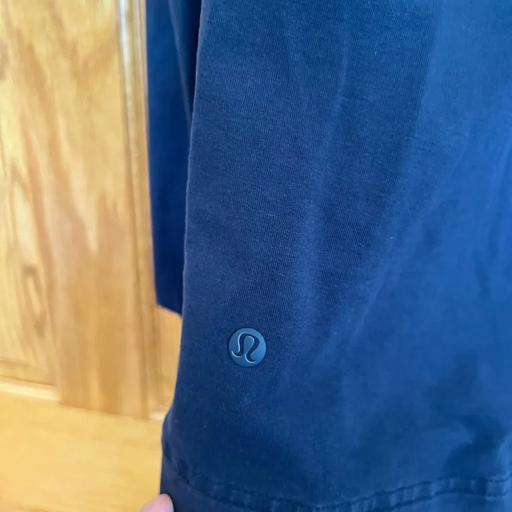 Lululemon  Athletica - Navy Blue Wrap Jacket - Image 3