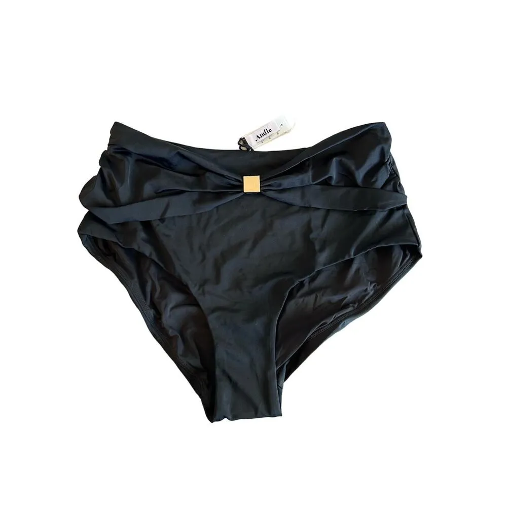 Andie Swim the Dahlia Bottom in Black S NWT - Image 2