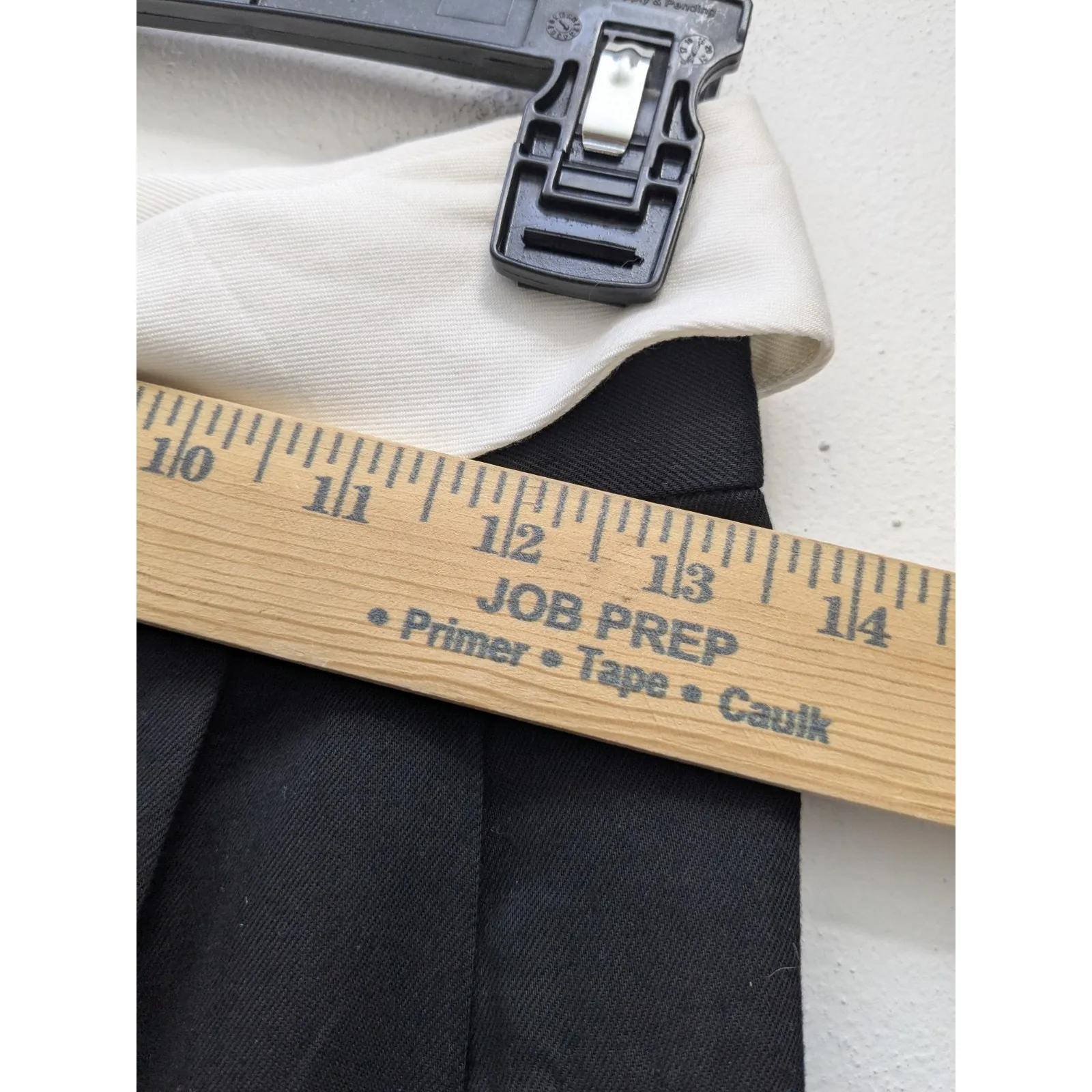 The Noli Shop Women's Dress Pants Foldover Trousers Black Elegant Size 4 - Image 8