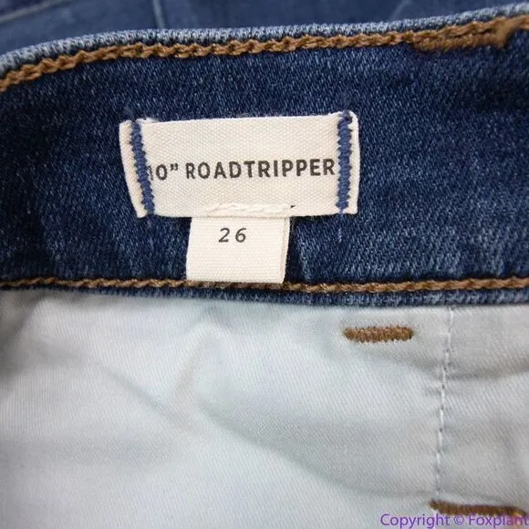 NEW‎ Madewell 10" High-Rise Roadtripper Supersoft Jeans in Playford Wash, 26 - Image 17