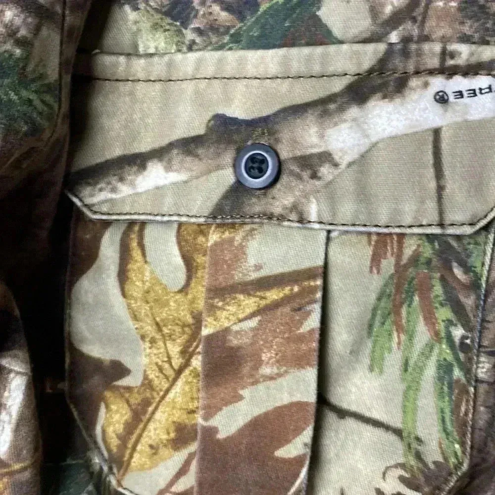 REDHEAD FOR HER WO SIZE SMALL CAMOUFLAGE SHORT/JACKET BUTTON FRON CLEAN - Image 6