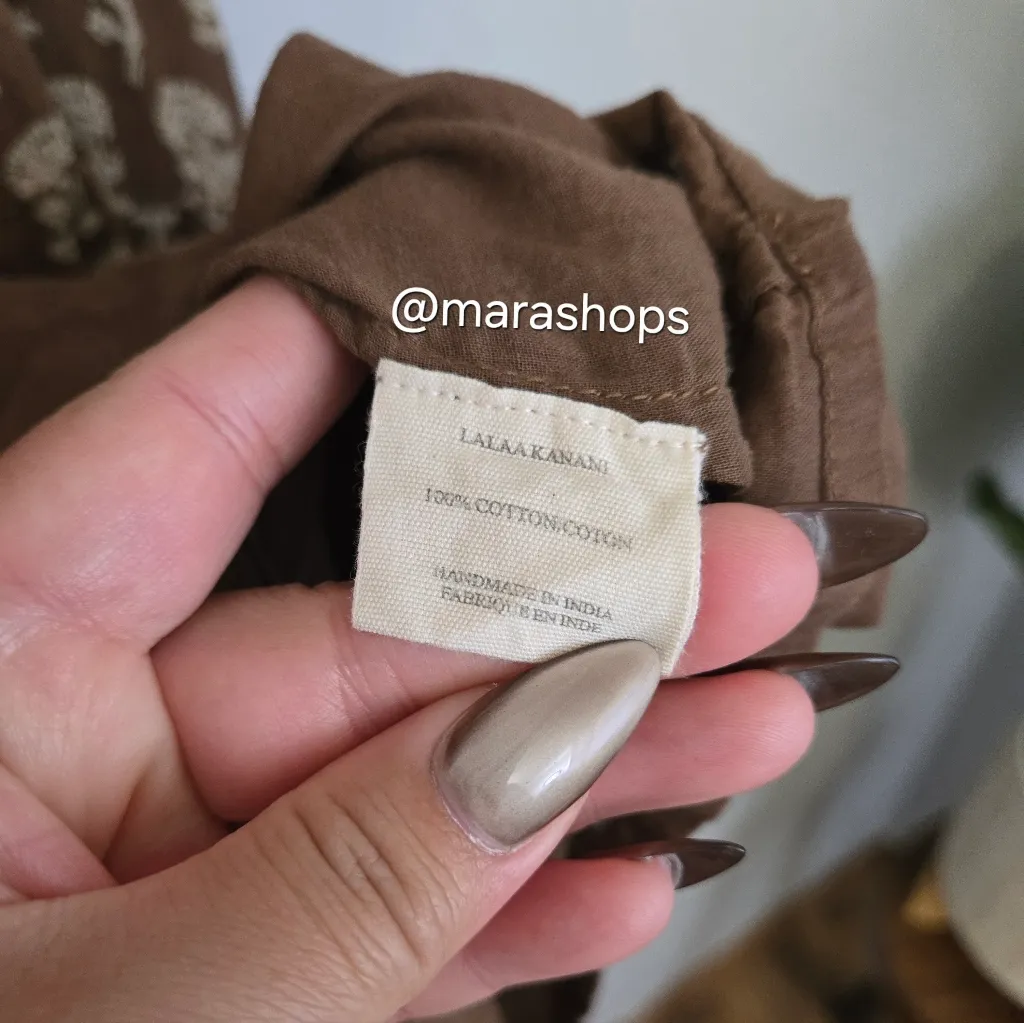 Lalaa Kanani Athena Dress in Mocha Brown Size undefined - Image 8