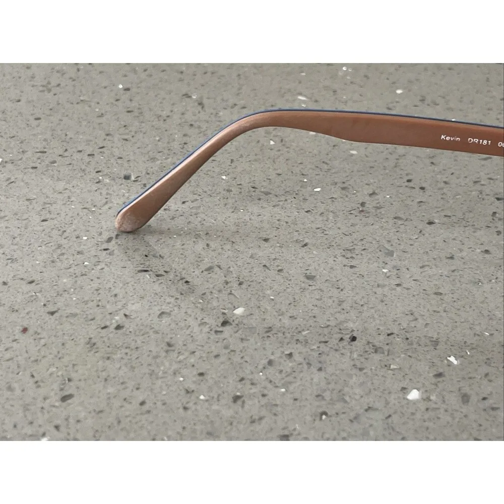 DRAGON Kevin DR181 006 Black Mens Rectangle Eyeglasses Frames ONLY 54 - Image 8