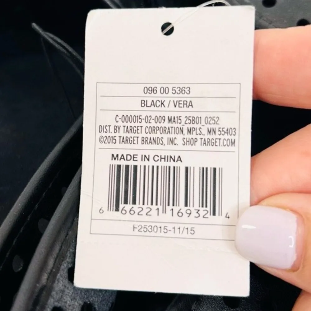 NEW Target Merona Black Espadrilles size 7.5 - Image 7