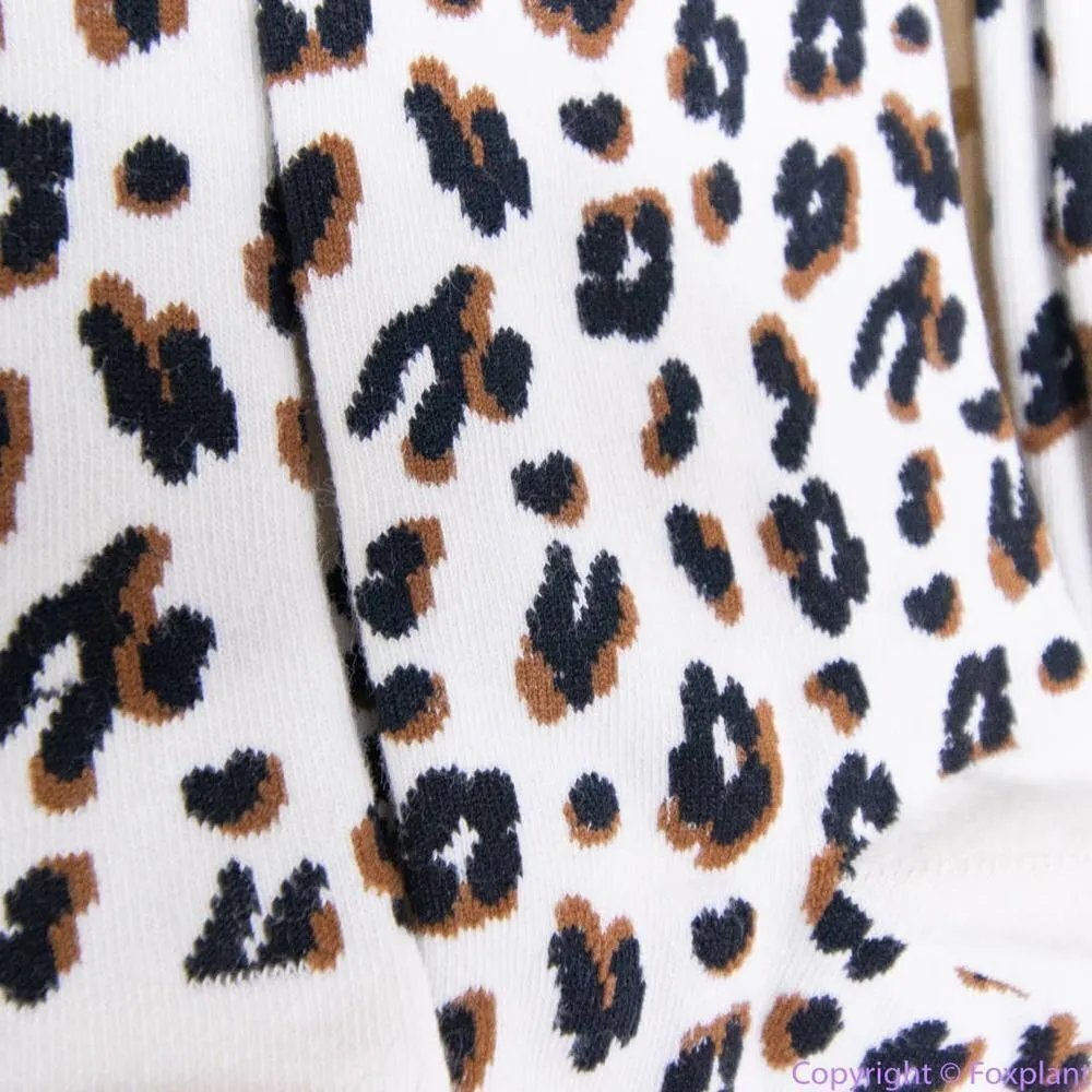 Three pairs: NEW Madewell Animal Trouser Socks, antique cream, one size fits all - Image 12