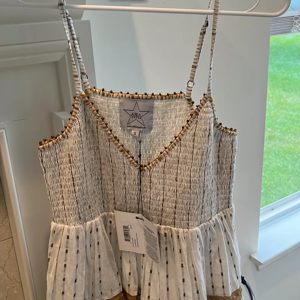 Area dress size Small NWT Brown - Image 2