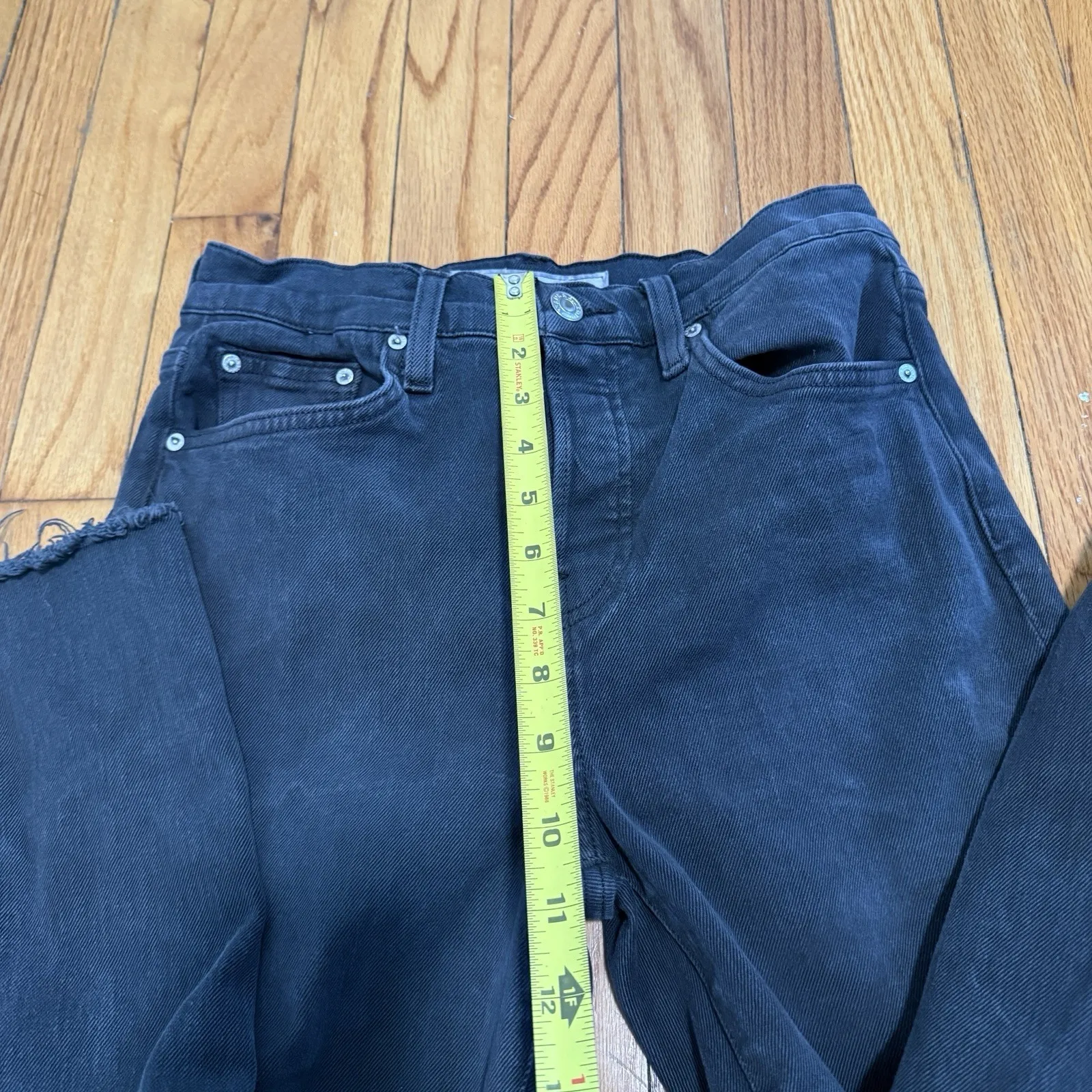 Frank & Eileen Cork Jeans in Worn Black Size 26 - Image 11
