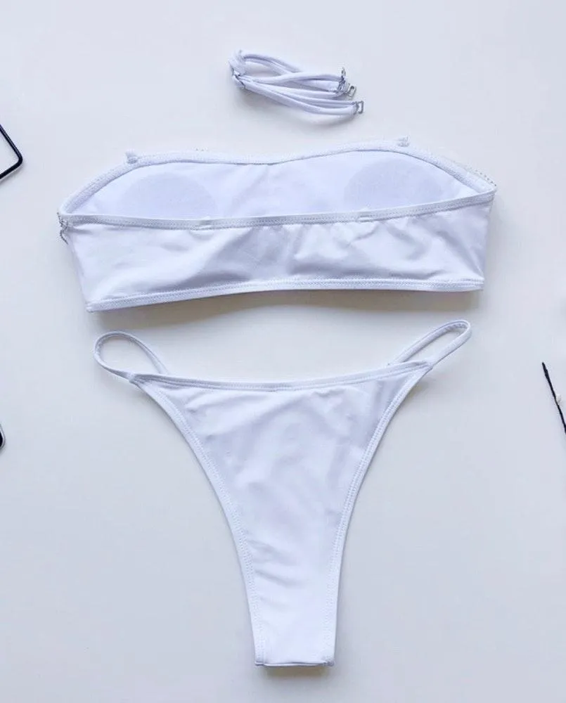 1641 Ciara fringe cheeky bikini set NWOT - Image 7