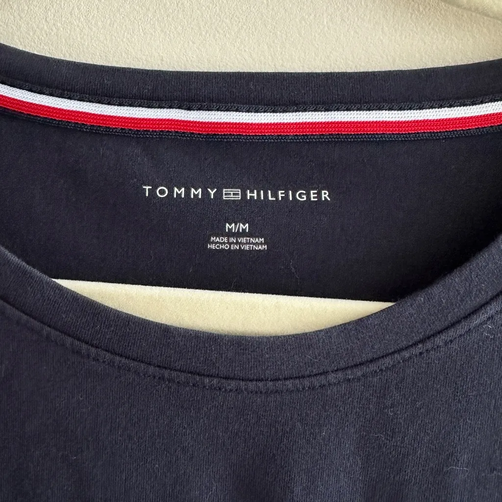 Tommy Hilfiger Women’s Cotton T-Shirt Dress, Navy, Size Medium - Image 12