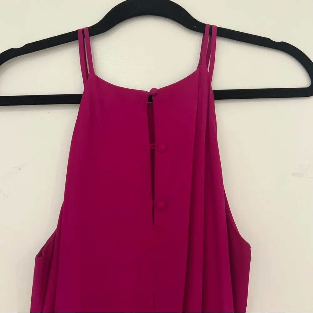 Katrina Grimaldi Mini Sleeveless Dress Fuchsia - Image 9