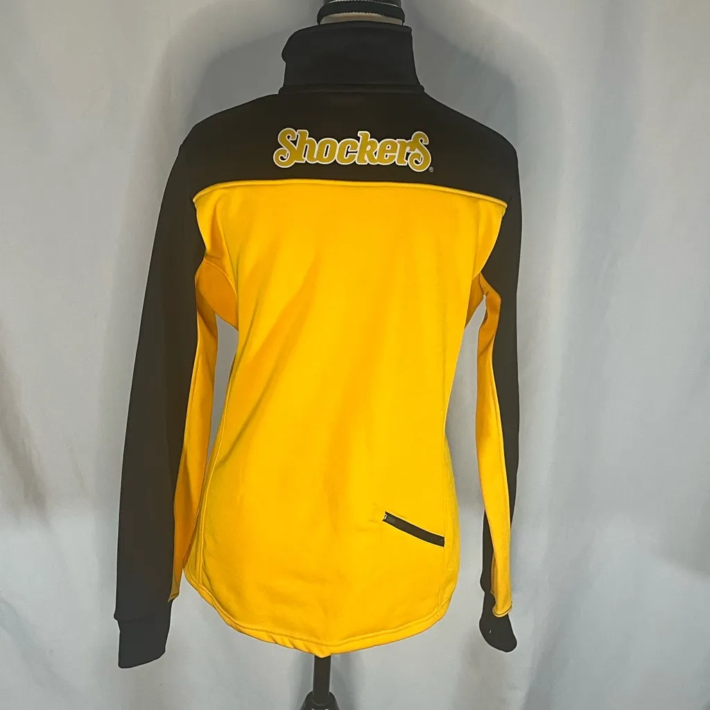 Colosseum Wichita State Shockers 1/4 Zip High Neck Women’s  Activewear Jacket - Image 5