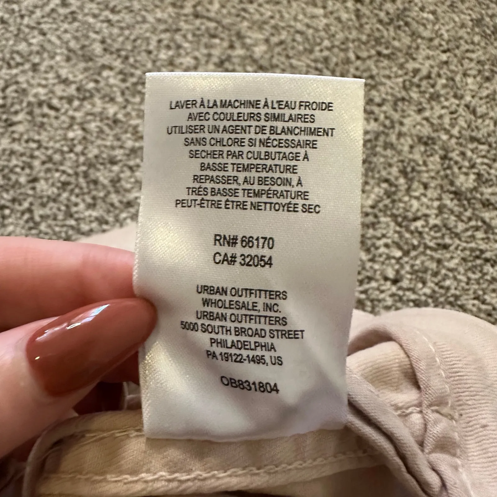 Free People beige cream Modern Femme denim mini skirt size 6 - Image 6