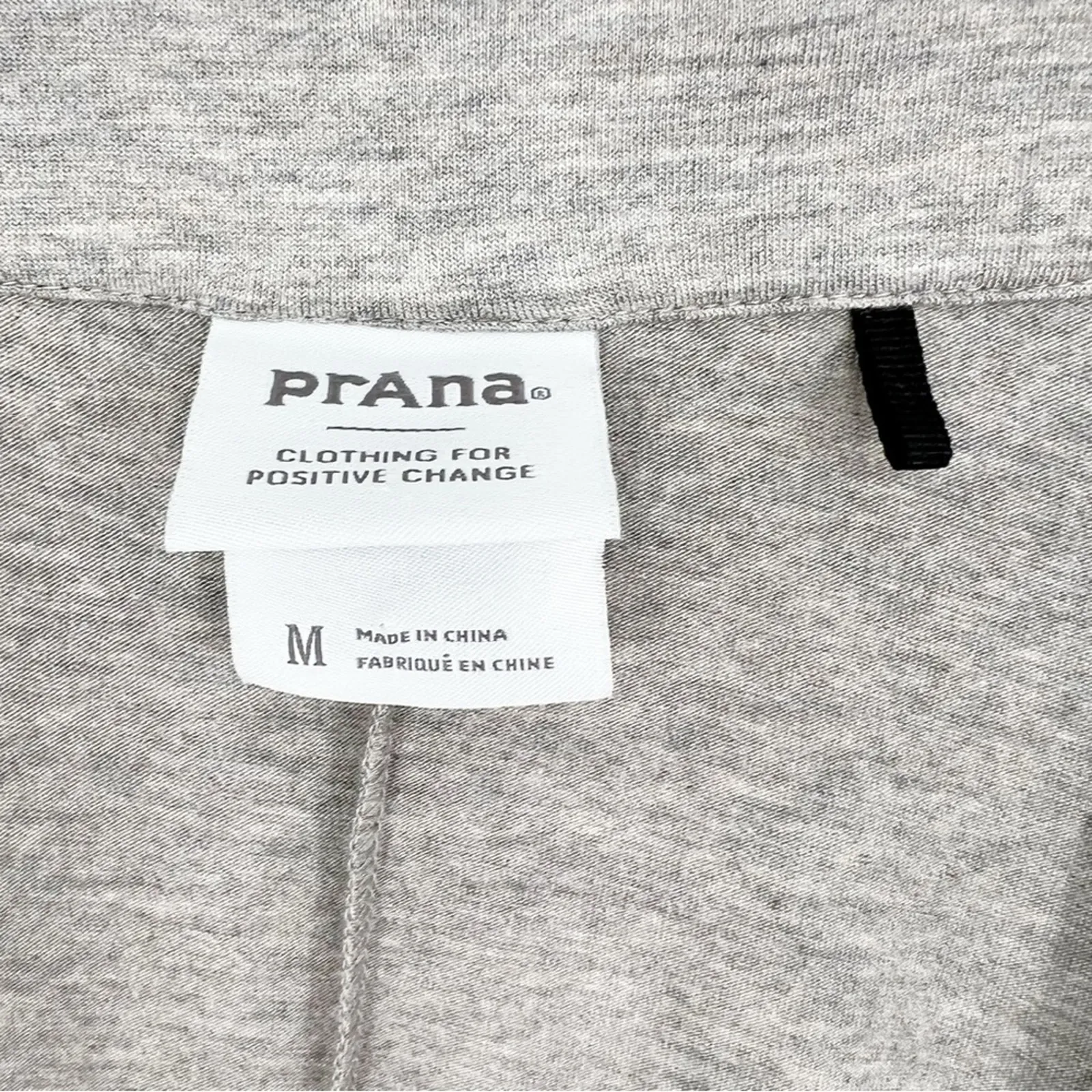 Prana Foundation Wrap Seabrook Cardigan M‎ Grey - Image 7