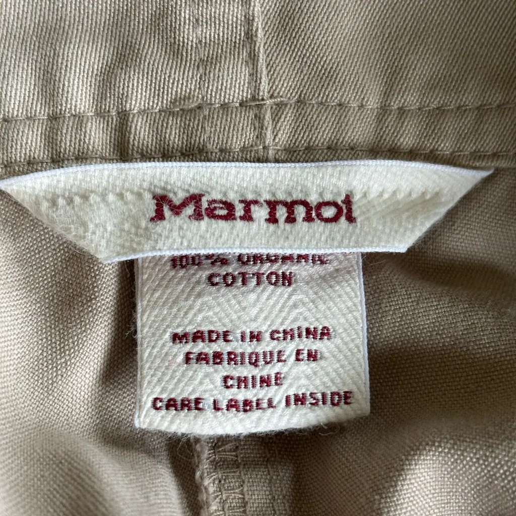 5 for $25 Marmot khaki shorts organic cotton spring summer outdoor hiking - Image 3