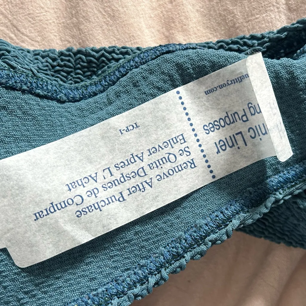 Bond eye Madison One Piece Eco Swimsuit in aegean blue one size nwt - Image 9