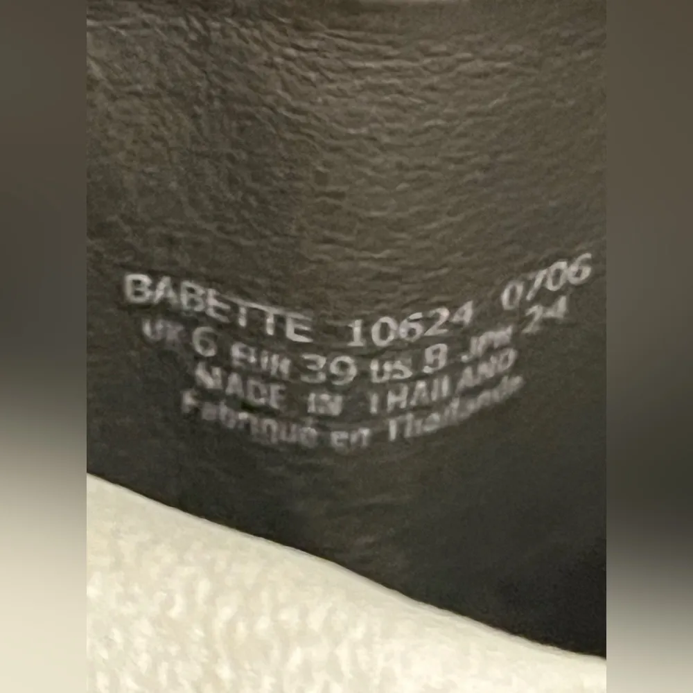 J Shoes Babette black leather boots Size 8 - Image 7