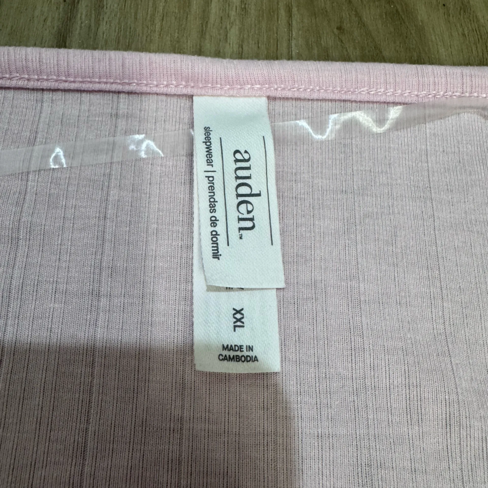 Auden Soft Pink Sleepwear Top - Image 4