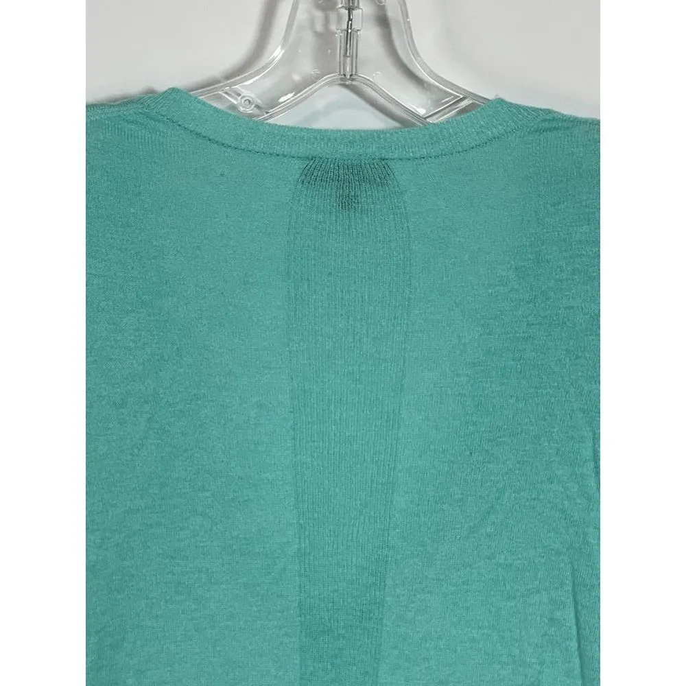 The Limited Womens Sweater V Neckline Classic Blue Medium - Image 3