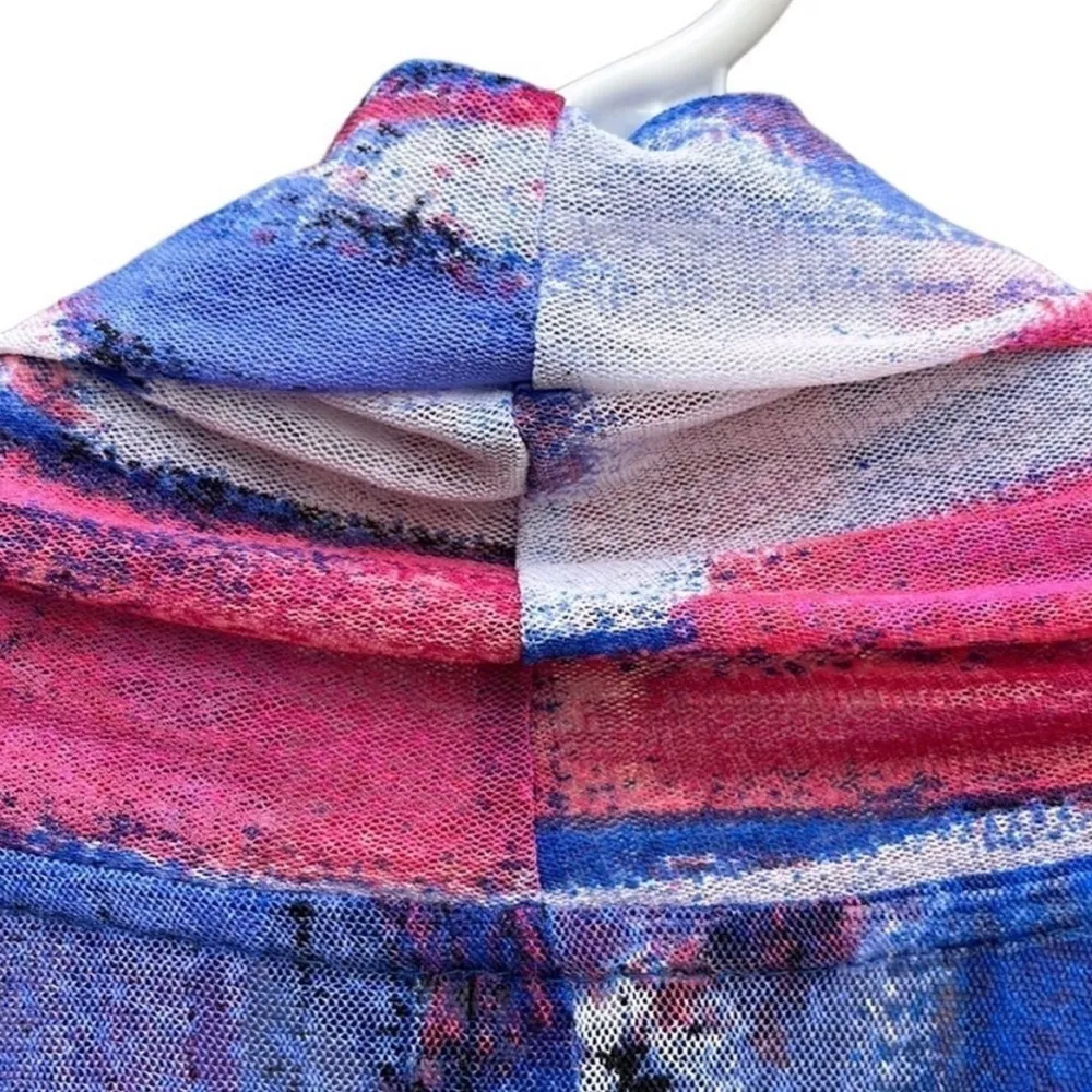 LIKE New Ali Miles Open Front Duster Top Size 2X - Image 2