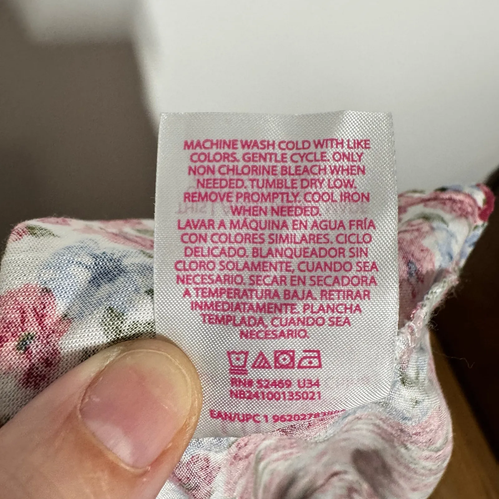 Womens L Floral Red Pink Garden Milkmaid Tradwife Babydoll Coquette Peasant Size L - Image 11