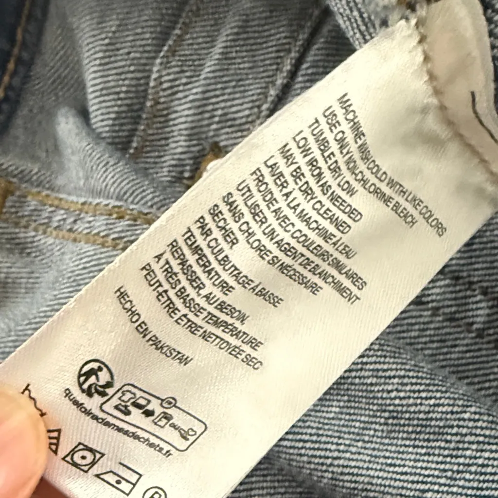 Pilcro x Anthropologie Light Blue The Wanderer Relaxed Fit Jeans Size 29 Denim - Image 8