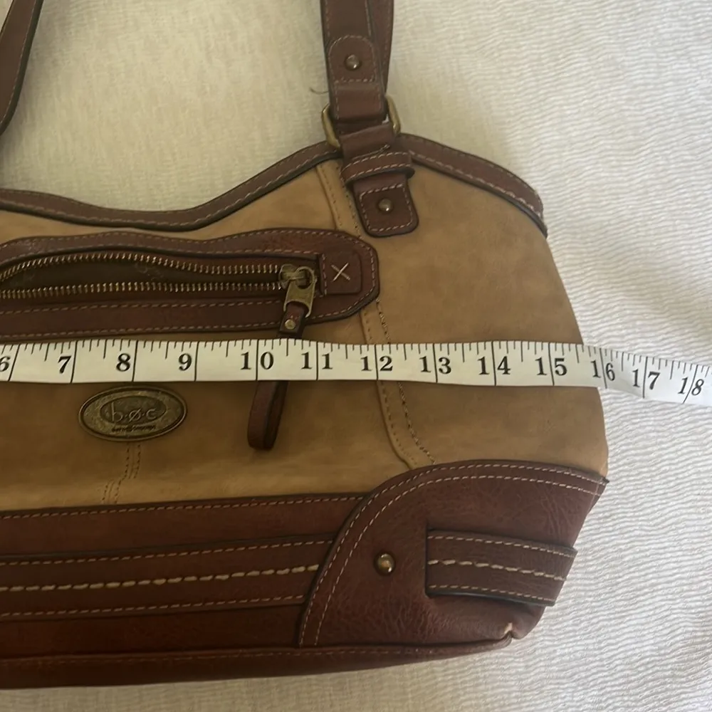 BOC Born Cronton crossbody Vegan leather purse Multiple Pockets Tan Brown 🔷 - Image 8