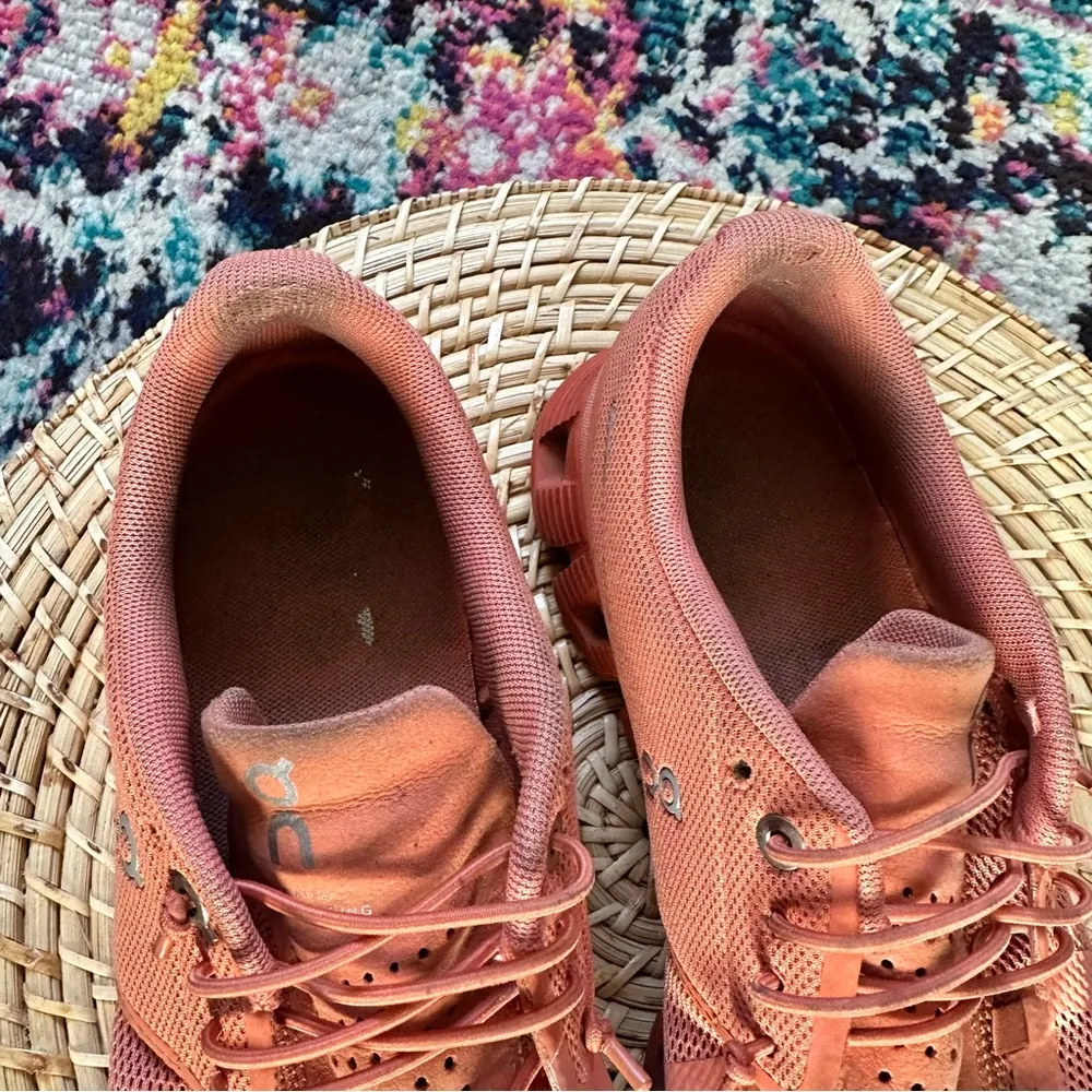 On Running Cloud X Sneaker Orange Womens Size 8 - Image 4