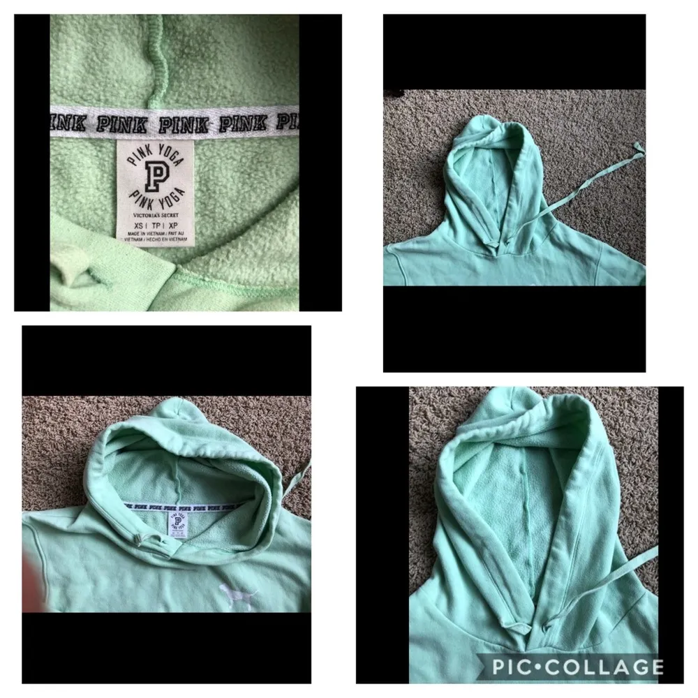 VS pink yoga sweater Sz XS - Image 5