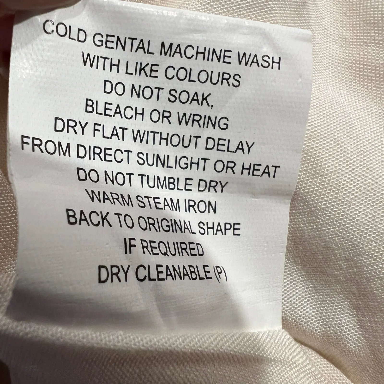 DISSH Cream Wide Leg Tencel Linen Lined Trousers Women’s Pants Size 6 - Image 8