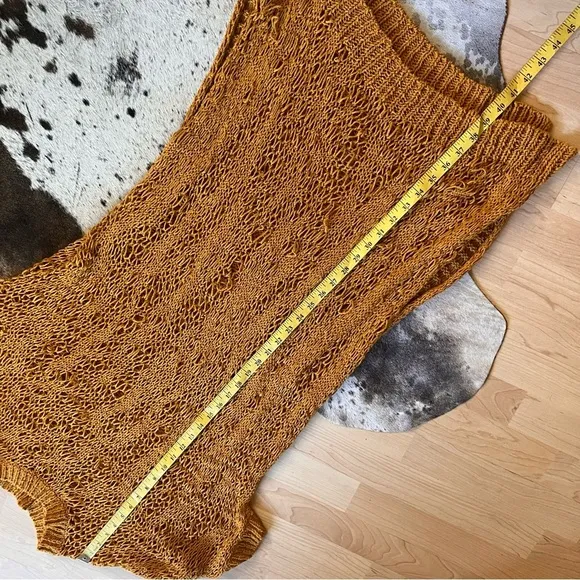 FREE PEOPLE BEACH Knit Cover Up Dress‎ Size Extra Small - Image 9