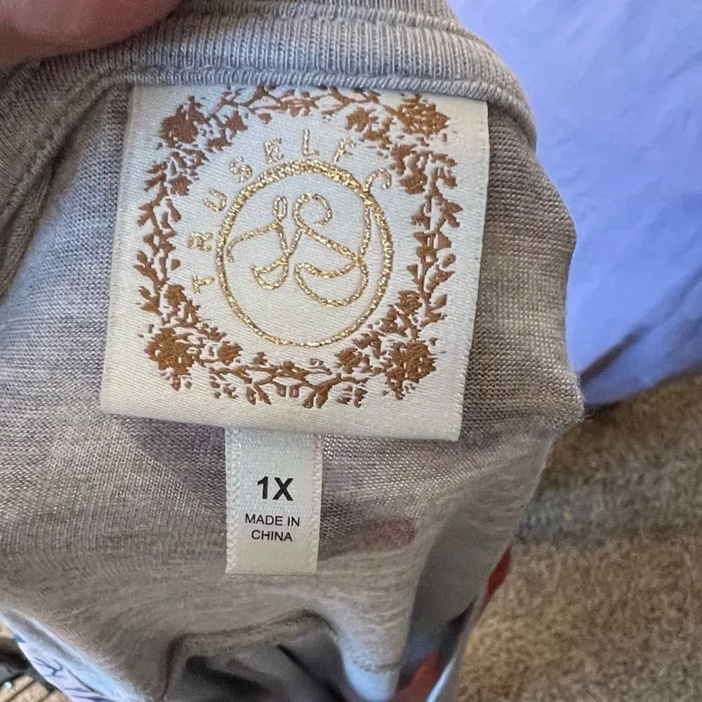 Truself Top Gray Size 1X - Image 7