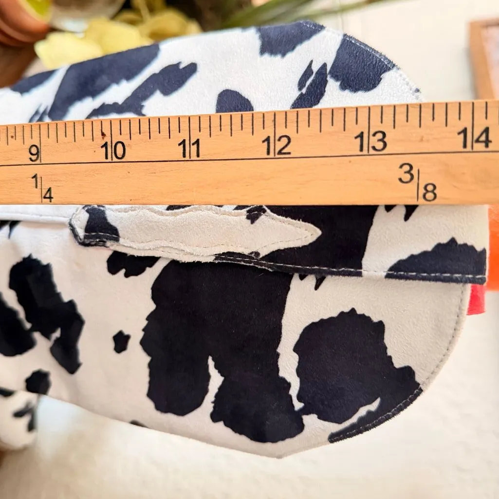 A RIDER GIRL Black/White Evon Cow Boots Women's Size 8.5 New - Image 9