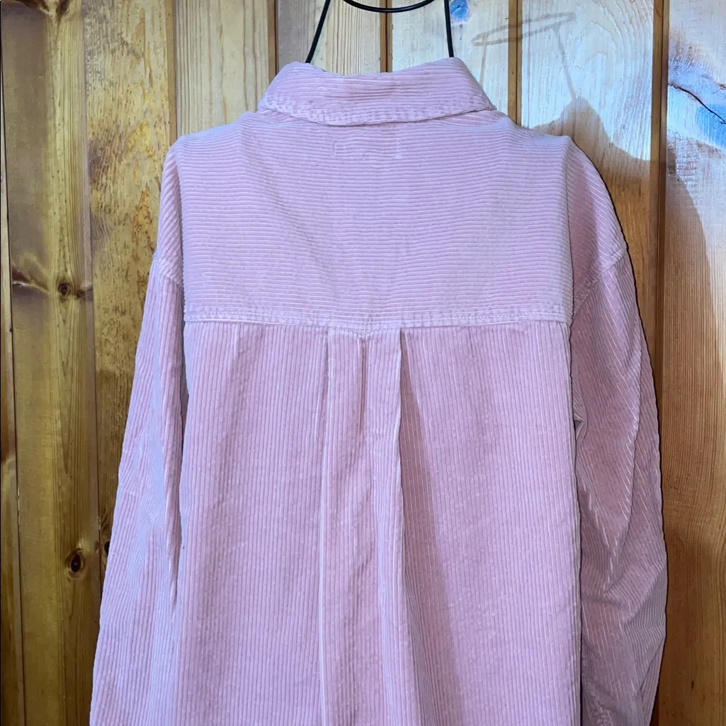 Madewell Blush Corduroy Jacket Corduroy Yorkway Shirt-Jacket size XS fall wear - Image 11