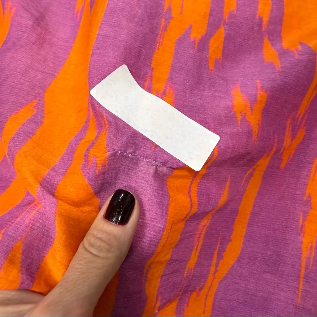 Maria Cher Targatal Midi Dress Medium Orange - Image 5